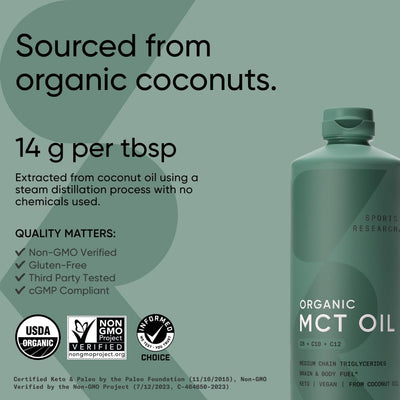 Aceite MCT Orgánico SR®