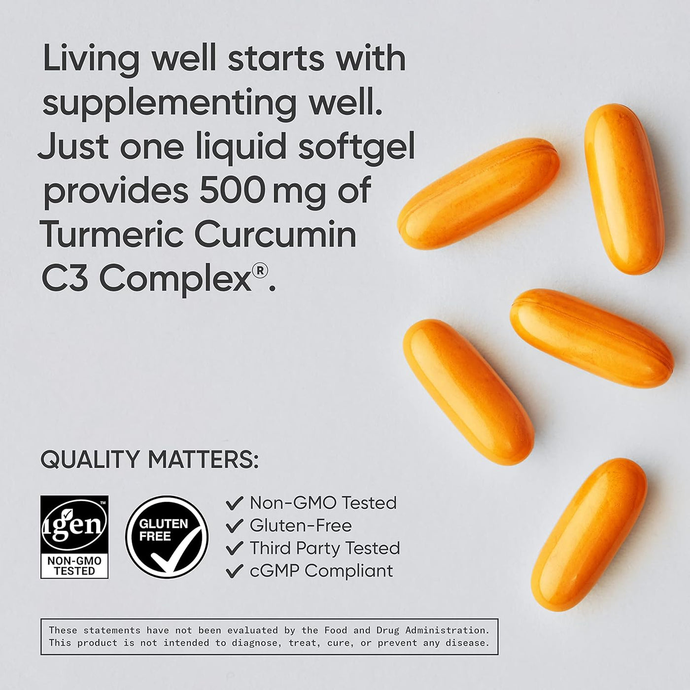 C3 Complex - Cúrcuma Curcumina 500MG